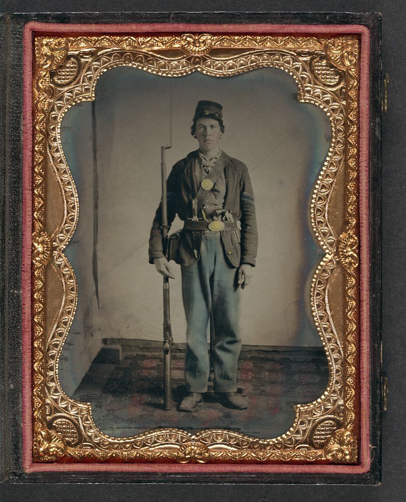 Private Hiram M. Kersey, 44th Iowa Infantry regiment